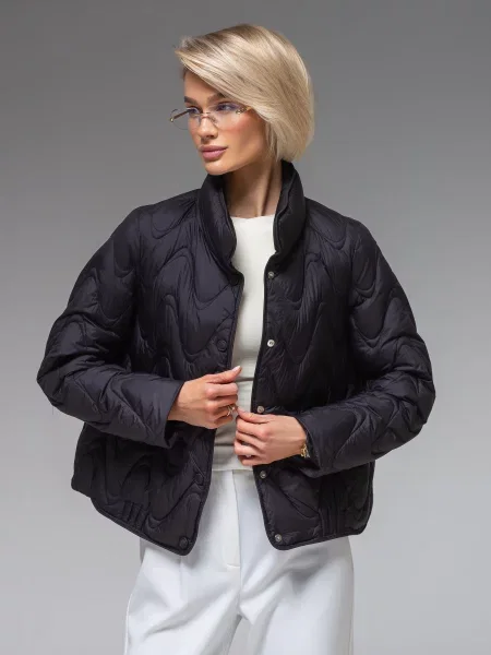 Демісезонна куртка VIVA WEAR чорний