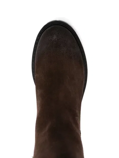 Botine Metisse din piele de căprioară maro