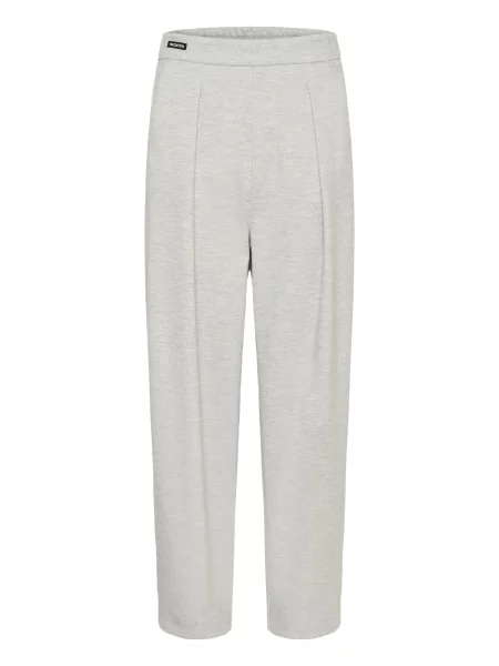 InWear Kalhoty se sklady v pase Twiggy melír šedý