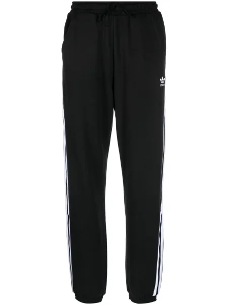 Pantaloni Adidas cu broderie negru