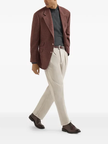 Lung tricou Brunello Cucinelli gri