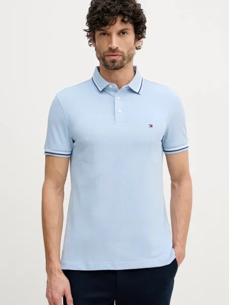 Tommy Hilfiger tricou pentru bărbați din albastru