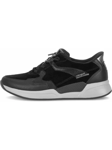 Sneakersy Gabor skórzane czarne