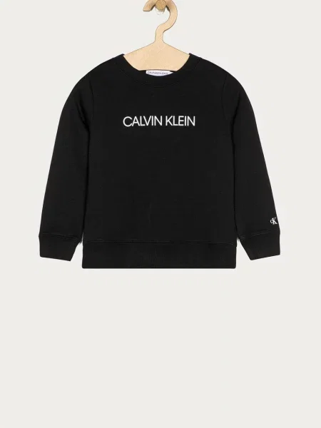 Calvin Klein Jeans Detská mikina cm čierna