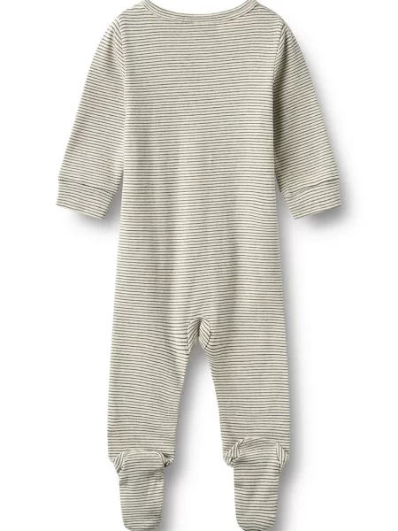 Wheat kombinezon za bebe od pamuka bež