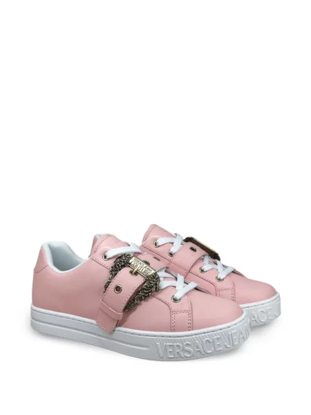 Sneakerși Versace Jeans Couture cu cataramă roz