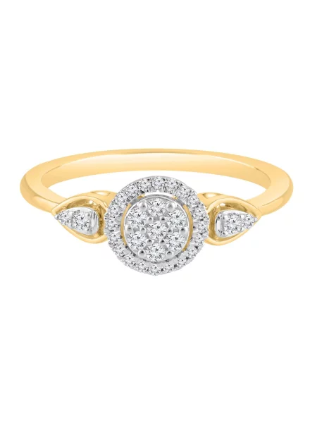 Diamant Exquis Inele auriu