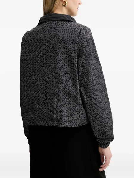 Portofel Michael Michael Kors cu broderie plisat negru