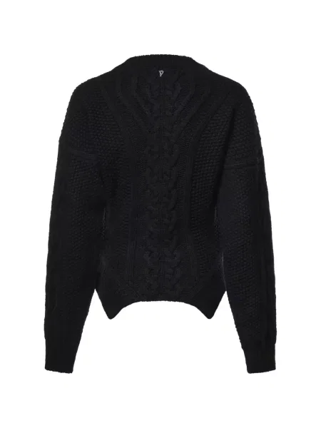 Pulover Dondup de lână negru