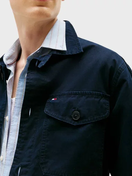 Твілова куртка Tommy Hilfiger синя