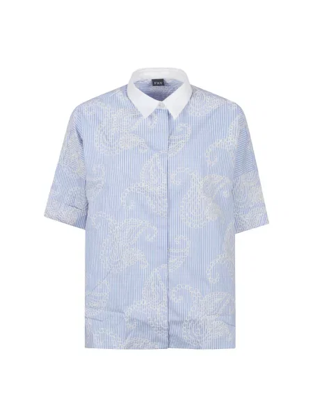 Koszula Fay niebieska