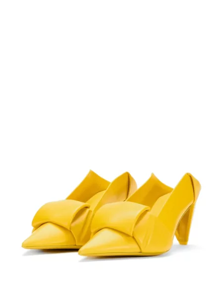 Pantofi cu toc Loewe galben