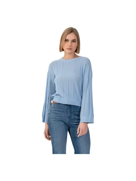 Sweter Kocca z długim rękawem niebieski