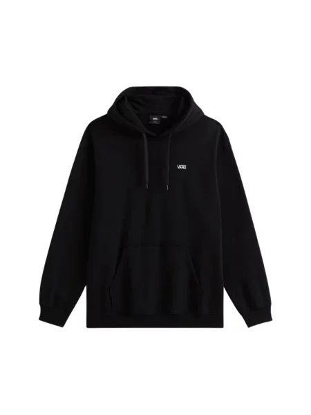 Bluza z kapturem Vans z kapturem z logo czarna