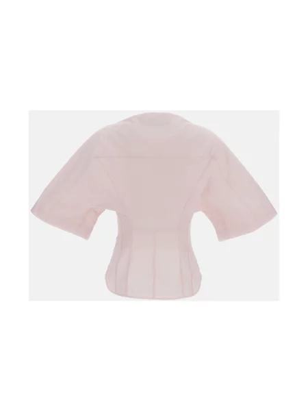 Bluzka Jacquemus różowa