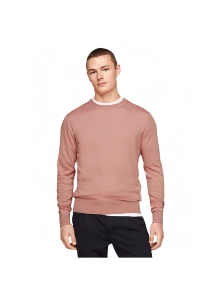 Sweter Tommy Hilfiger różowy