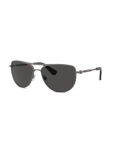 Sunčane naočale Burberry Eyewear s autogramom siva