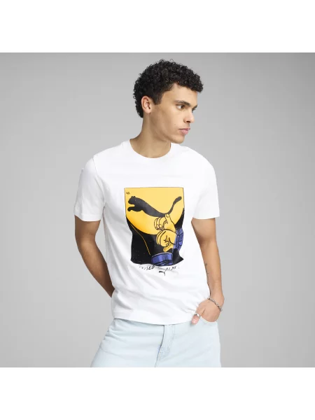 Koszulka GRAPHICS PUMA Shadow Play biała