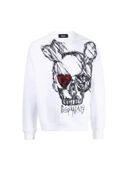 Bluza Dsquared2 biała
