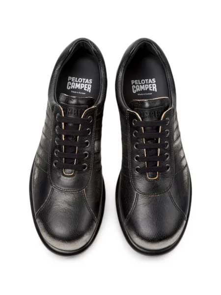 Sneakerși Camper din piele negru