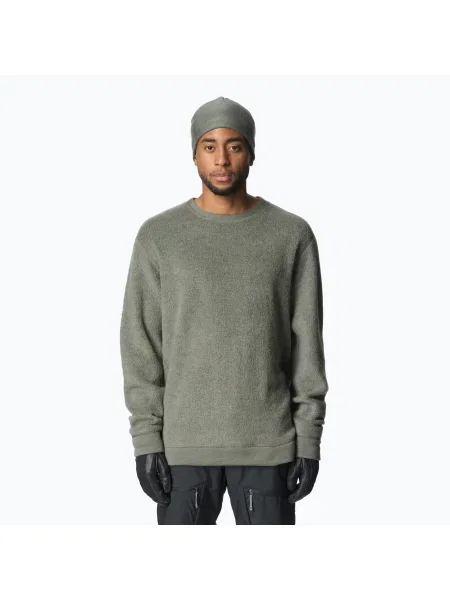 Мъжки суитшърт Houdini Alto Wool Crew sage green зелено
