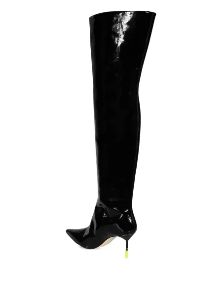 Botine Msgm din piele negru