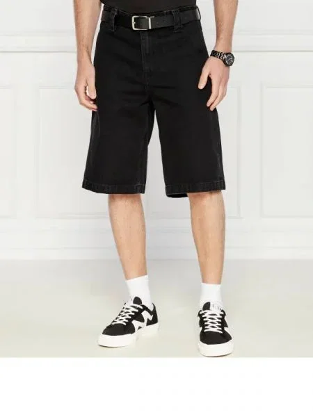 CALVIN KLEIN JEANS De blugi pantaloni scurți gri