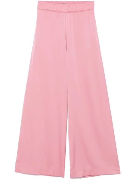 Pantaloni D.exterior din satin roz