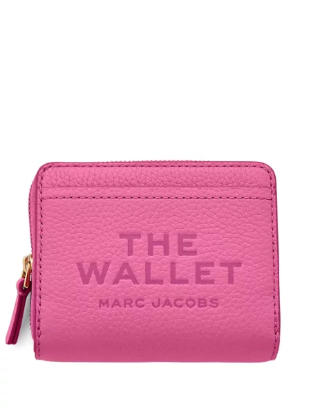 Portofel Marc Jacobs din piele roz