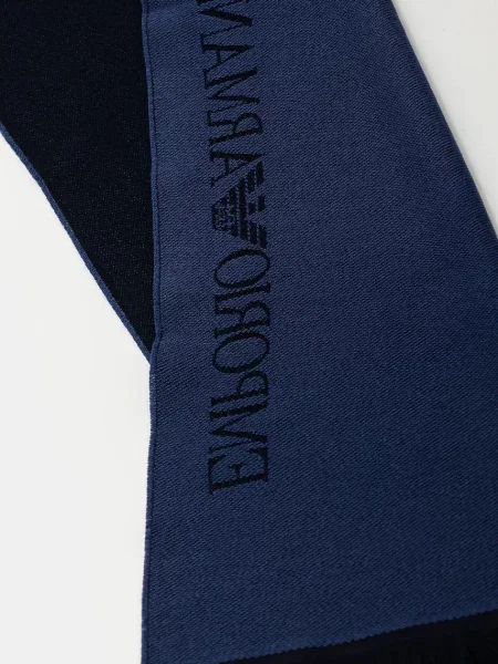 Однотонный шарф Emporio Armani