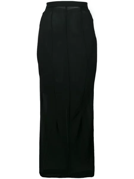 Průsvitné sukně Comme Des Garçons Pre-owned černé