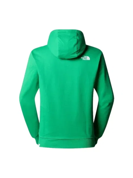 Bluza z kapturem The North Face z kapturem zielona