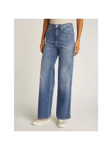 Džínsy Tommy Hilfiger modrá