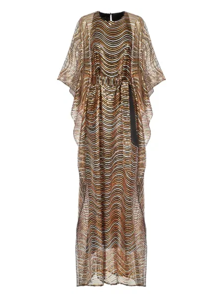 Rochie maxi Taller Marmo auriu