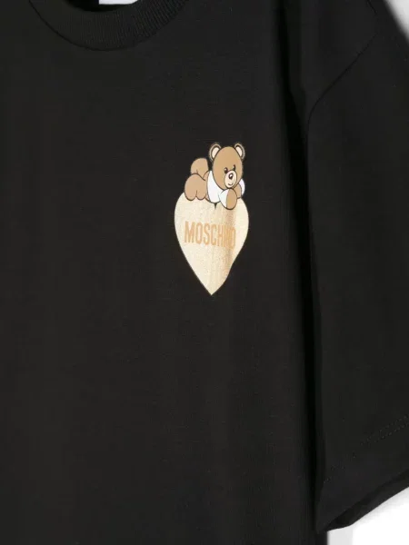Koszulka dziecięca Moschino czarna