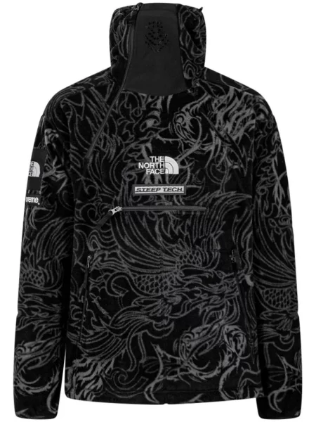 Hanorac din fleece Supreme din fleece negru