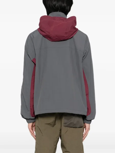 Geacă Aape By A Bathing Ape cu broderie gri