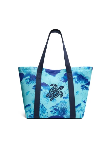 Torba plażowa Vilebrequin niebieska