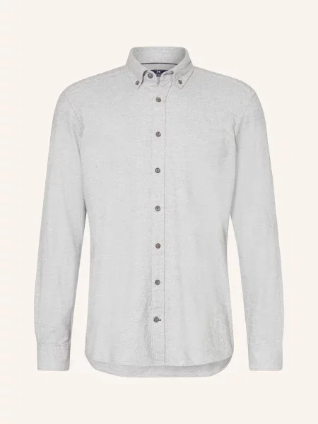 Strokesman's Koszula Regular Fit grau szara