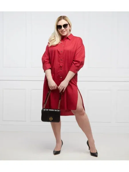 Persona by Marina Rinaldi Rochie DUCA Plus size bordo
