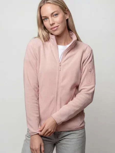Alife & kickin Flisová bunda SagaAK F rosé