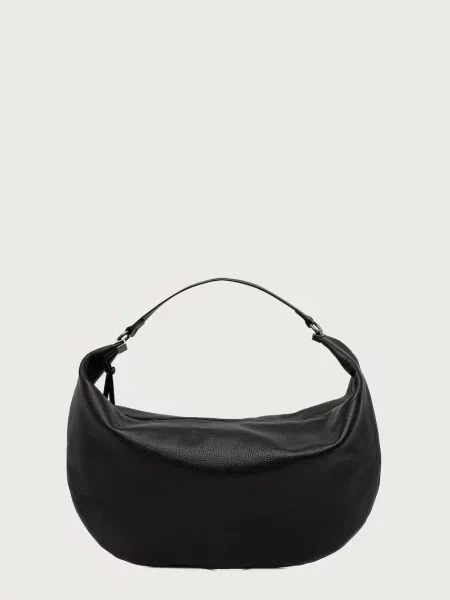 Geantă shopper Answear.lab din piele negru
