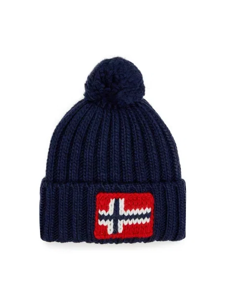 Napapijri Čiapka Tmavomodrá