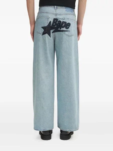 Blugi A Bathing Ape® albastru