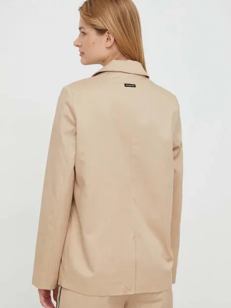 Піджак Pepe Jeans SAILOR однобортний однотонний бежевий