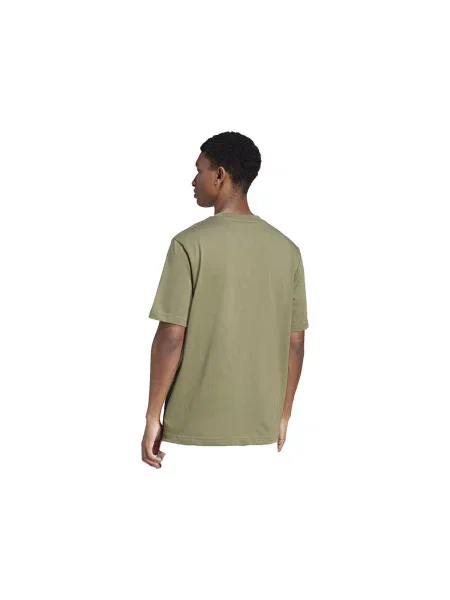 Prugasta majica Adidas od jersey crna