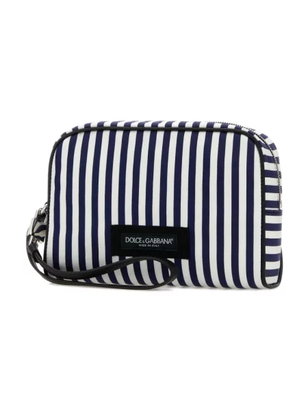 Torba Dolce And Gabbana w paski niebieska