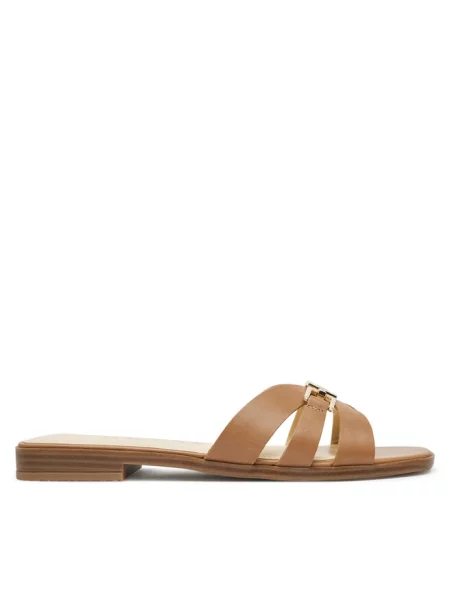 Klapki Guess brązowe