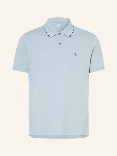 C.P. Company Polo Tričko Z Džerzeje tmavě modrá