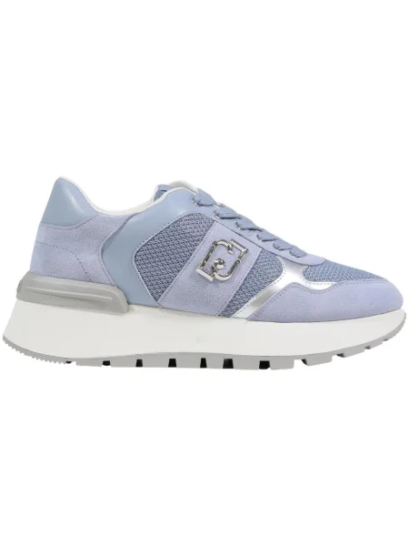 Sneakerși Liu Jo din piele albastru
